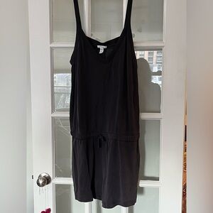 Daily Ritual Dark Grey Romper One Piece Shorts Tank XL